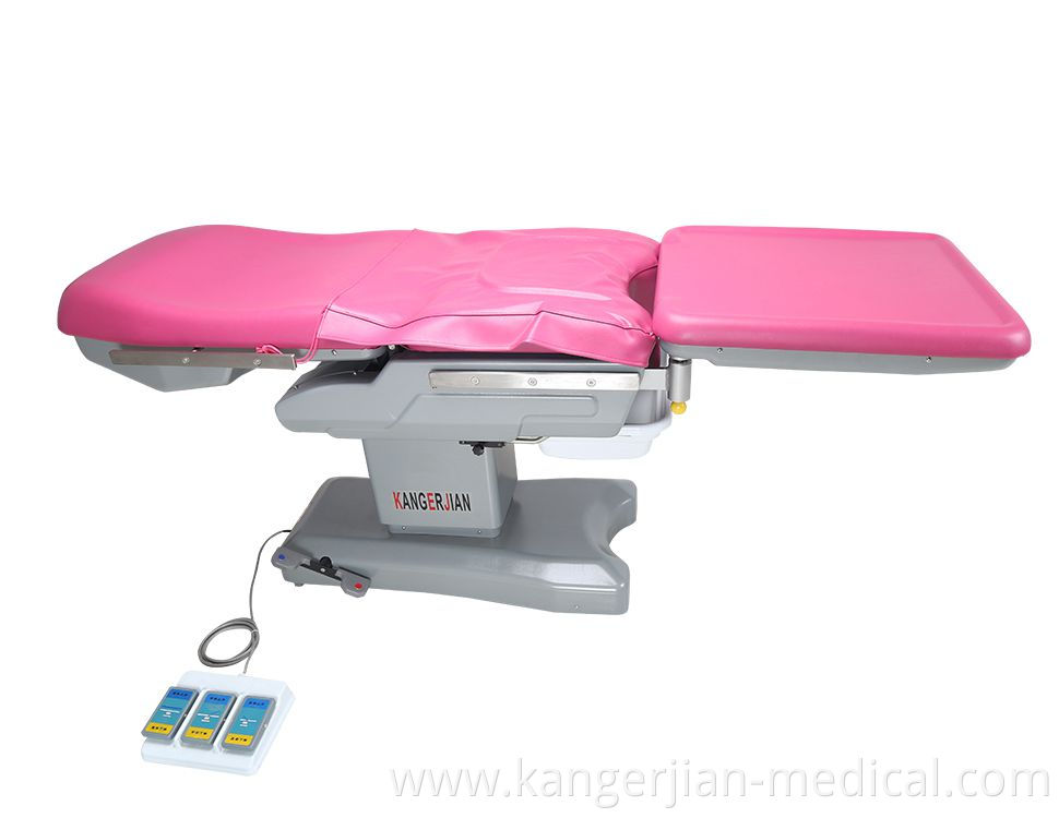 Medical manual portable surgical theatre operation table plastic surgery gynecological exam table